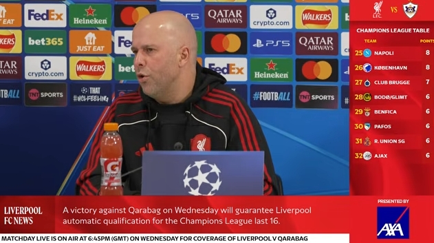 星空体育app-斯洛特：阵容缺人影响很大 也许去年能拿英超是因为欧冠早早出局